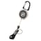 Key-Bak Sidekick Super Duty, Clear, 24 in. Orange Cord , Carabiner, Super Duty Strap/Split Ring 0KB12-5D254 - alternate 1